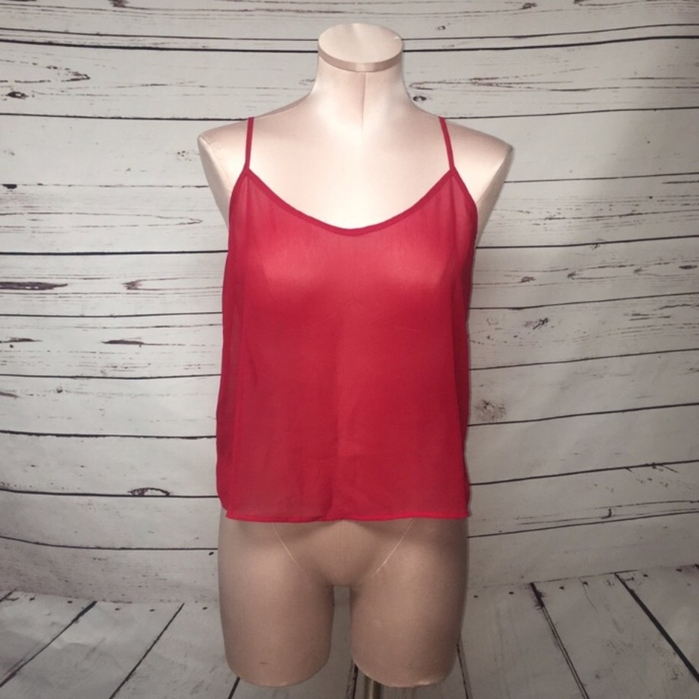 American Apparel Chiffon Tops